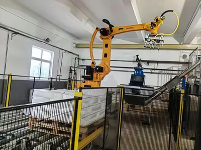 Автоматическое растаривание мешков