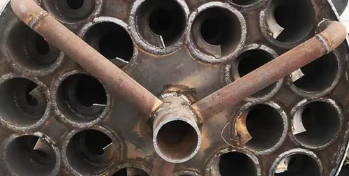 Многоходовой теплообменник для сыпучих материалов