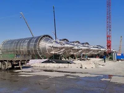 Силос для смешивания и гомогенизации