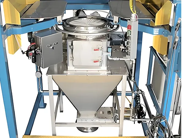 Станция растаривания мешков